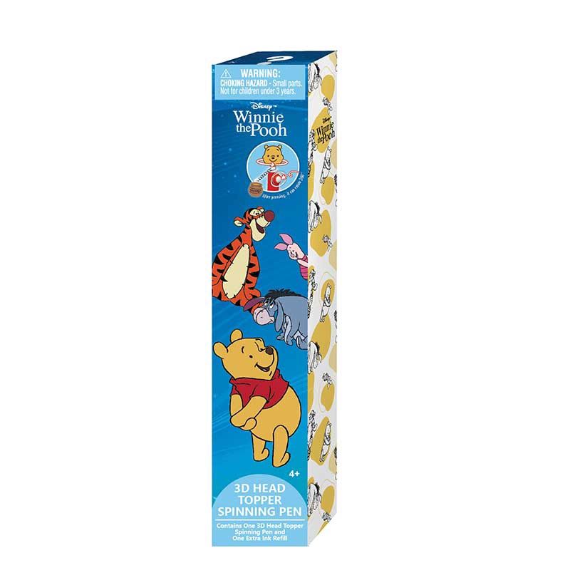 Monogram Winnie The Pooh 3D Head Topper Spinning Pen