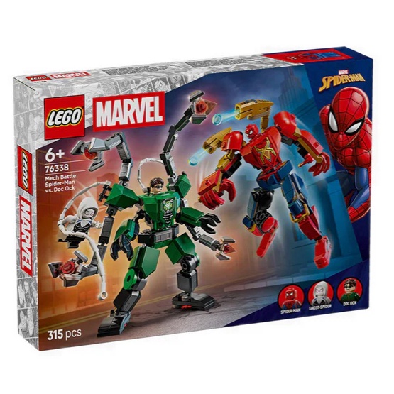 Lego 76338 Marvel Spider-Man Mech Battle: Spider-Man Vs. Doc Ock 2026