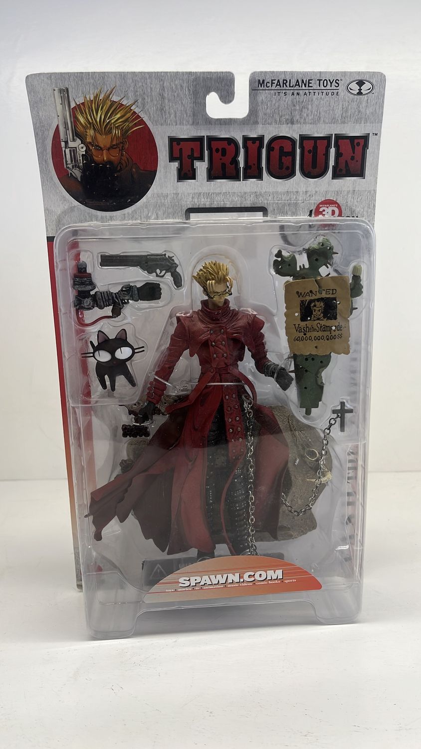 McFarlane Toys Trigun Vash The Stampede Figure 2000