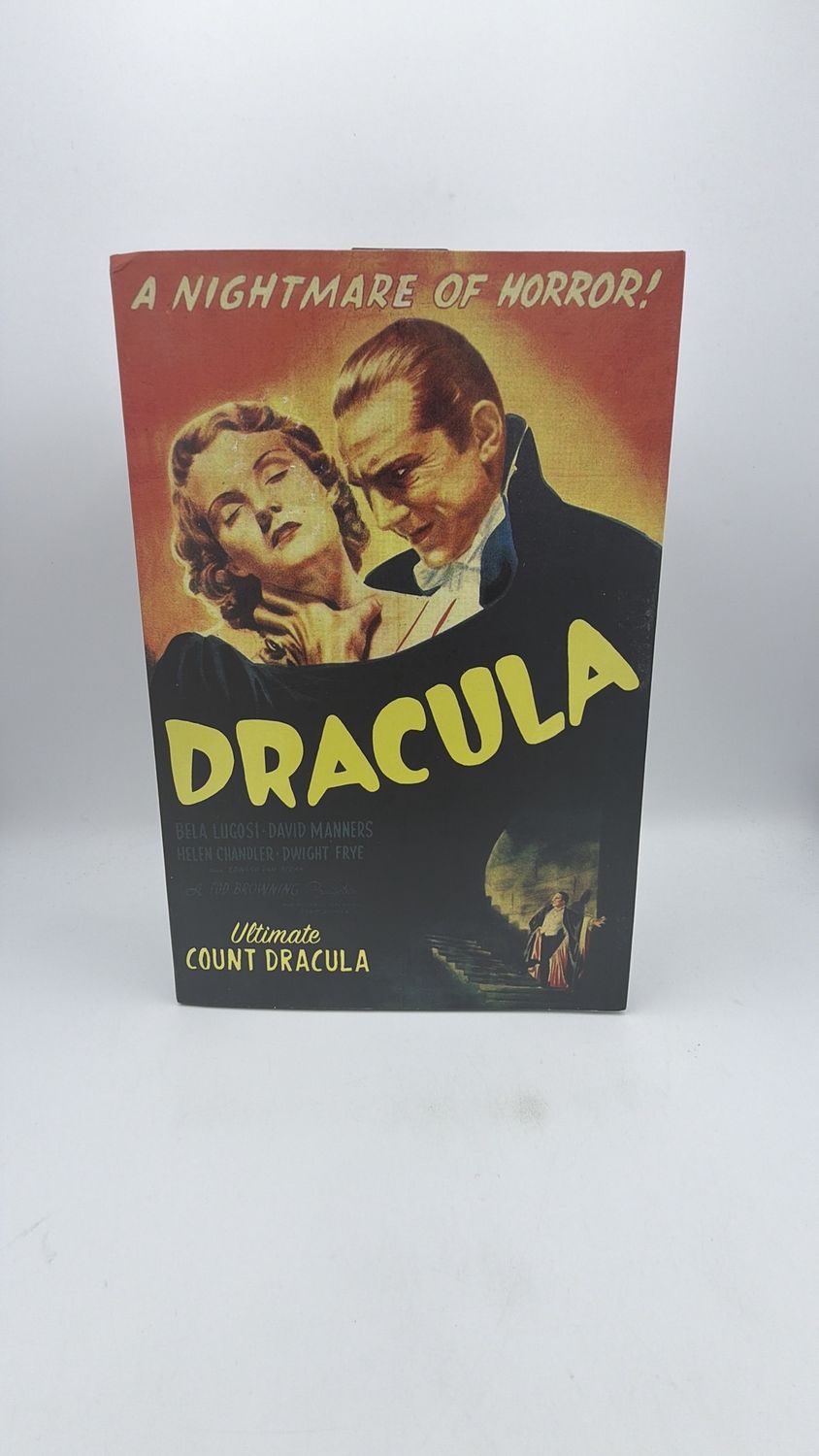 NECA Universal Monsters Ultimate Dracula Black and White B &amp; W 7" Figure