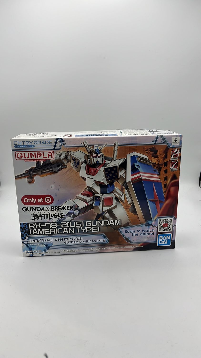 Bandai Gunpla Entry Grade Gundam Breaker Battlelogue RX-78-2 Gundam (American Type) Model Kit 2021