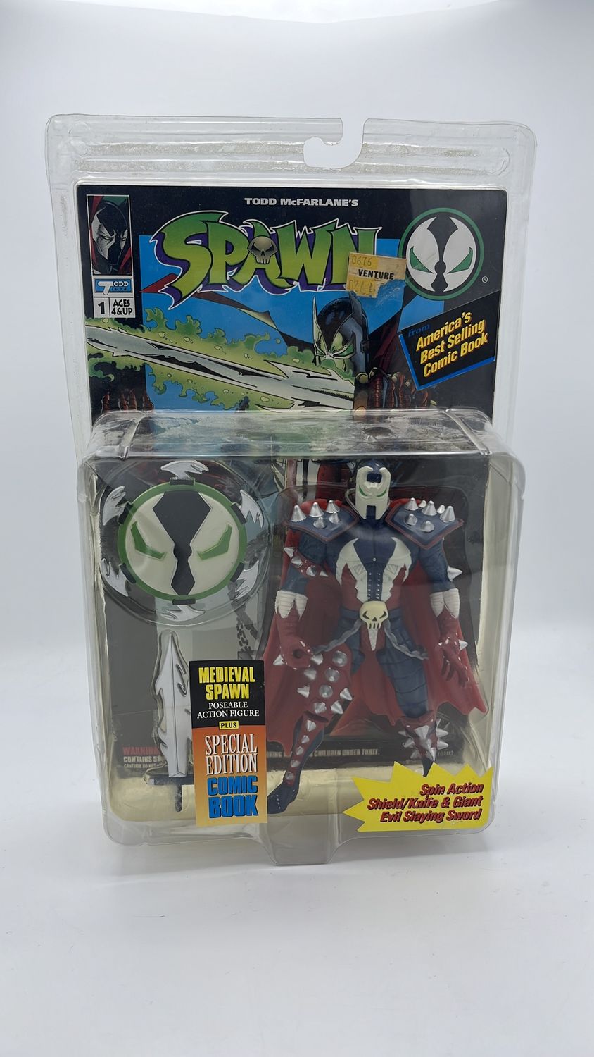 McFarlane Toys Spawn Medieval Spawn Figure 1994