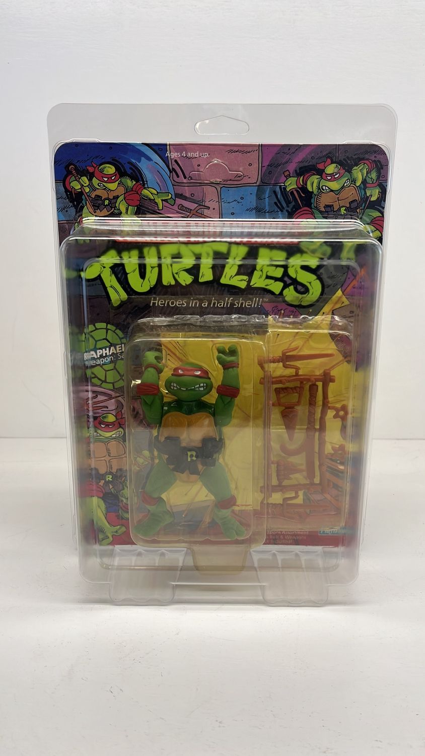 Playmates Teenage Mutant Ninja Turtles Raphael Vintage Figure 1988