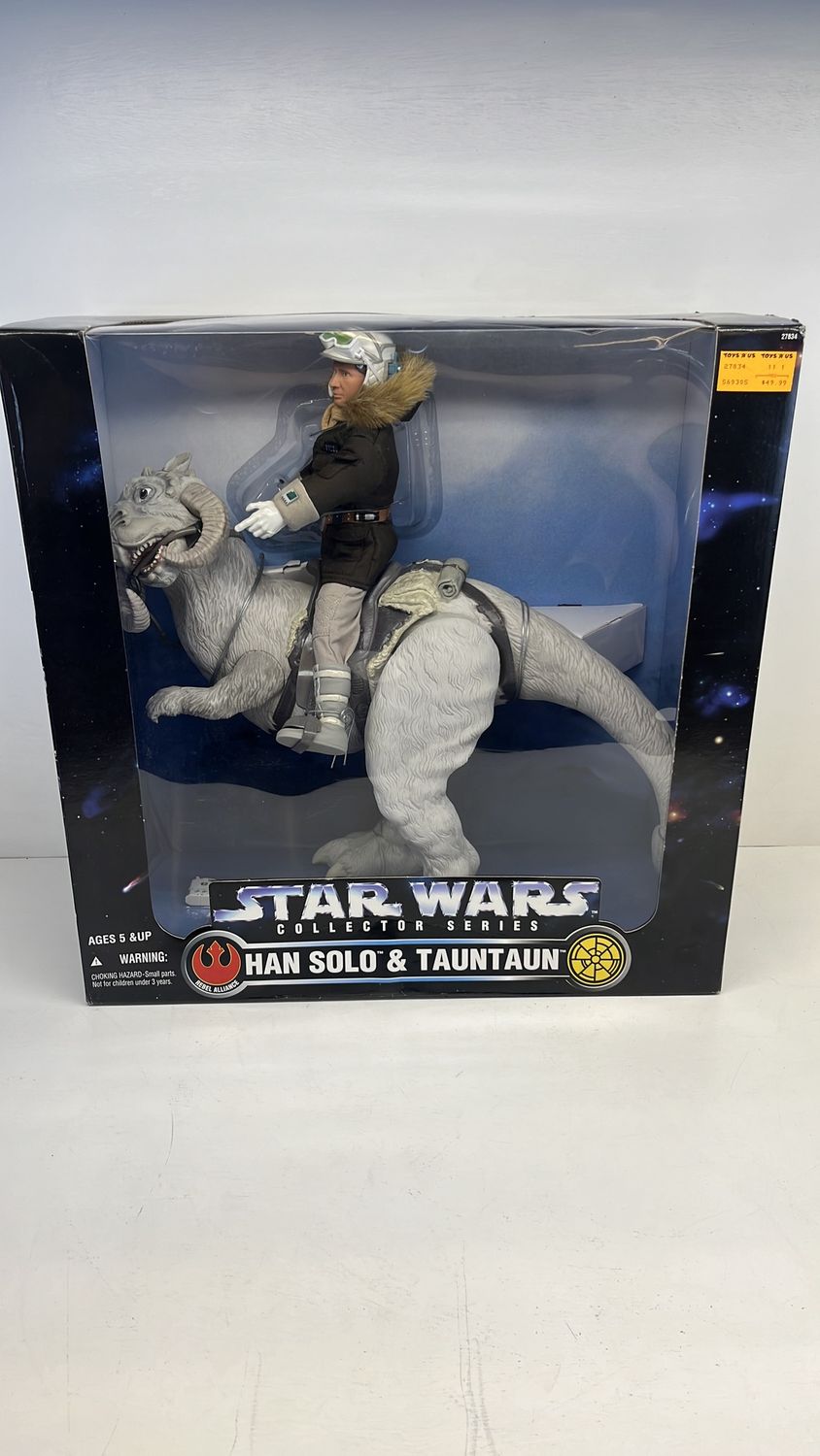 Kenner Star Wars Collector Series Han Solo &amp; Tauntaun Vintage Figures 1997