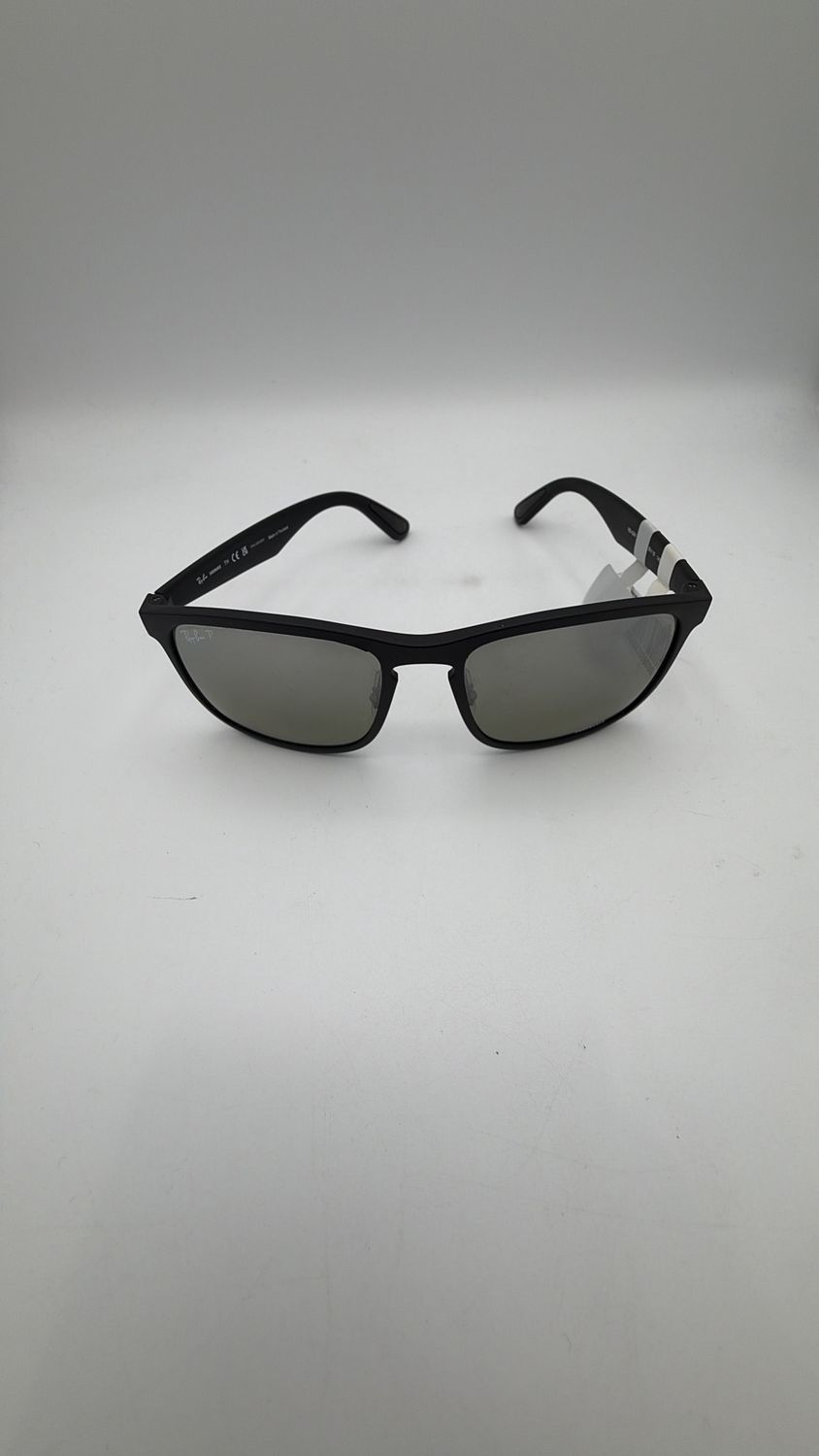 Ray-Ban Sunglasses RB4264 601S5J Matte Black Chromance Silver Mirror Polarized