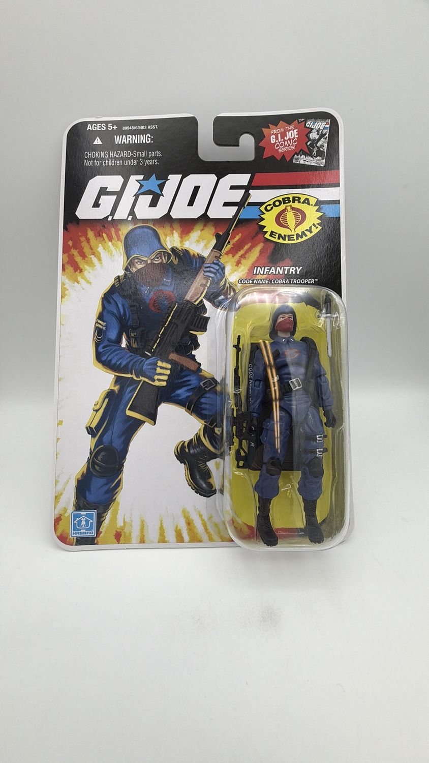 Hasbro GI Joe Infantry Code Name: Cobra Trooper Figure 2008