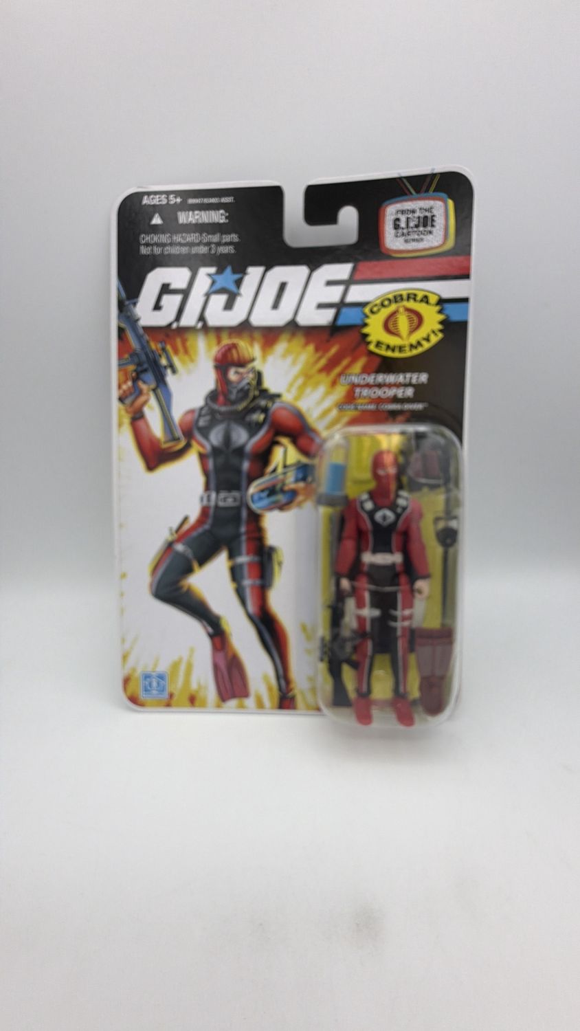 Hasbro GI Joe Underwater Trooper Code Name: Cobra Diver Figure 2008