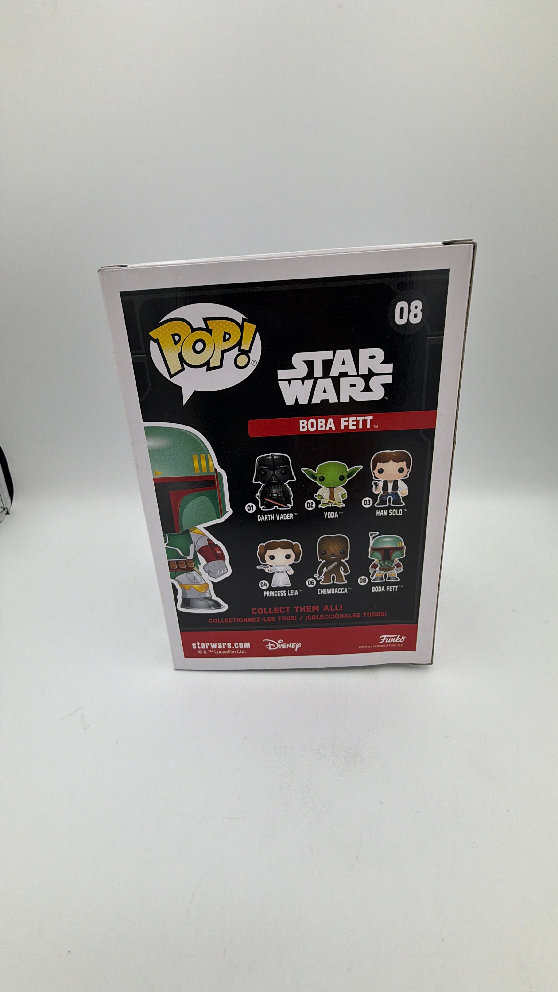 Funko Pop Figure Star Wars Boba Fett view 2