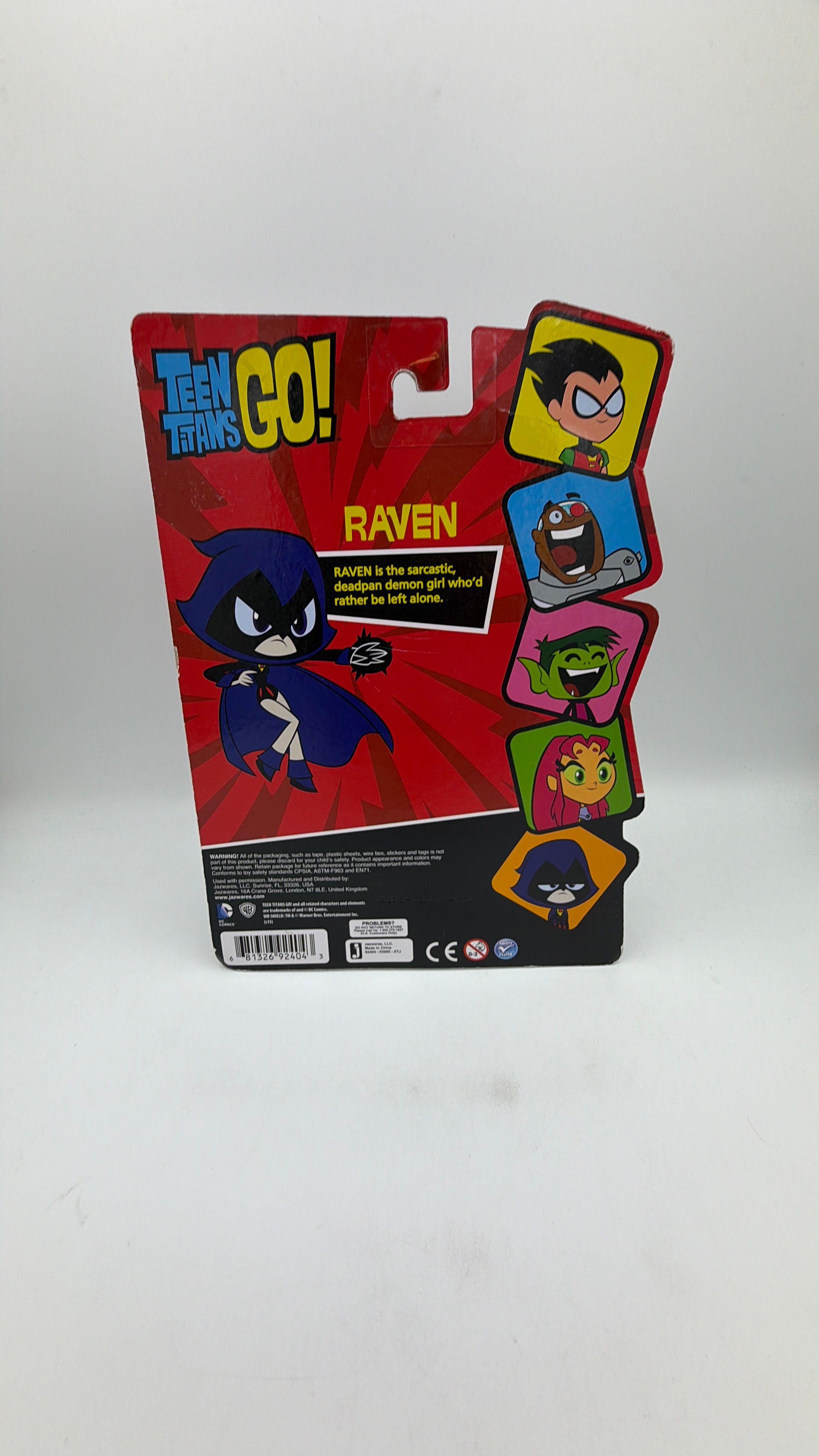 DC Comics Teen Titans Go Raven Figure view 2