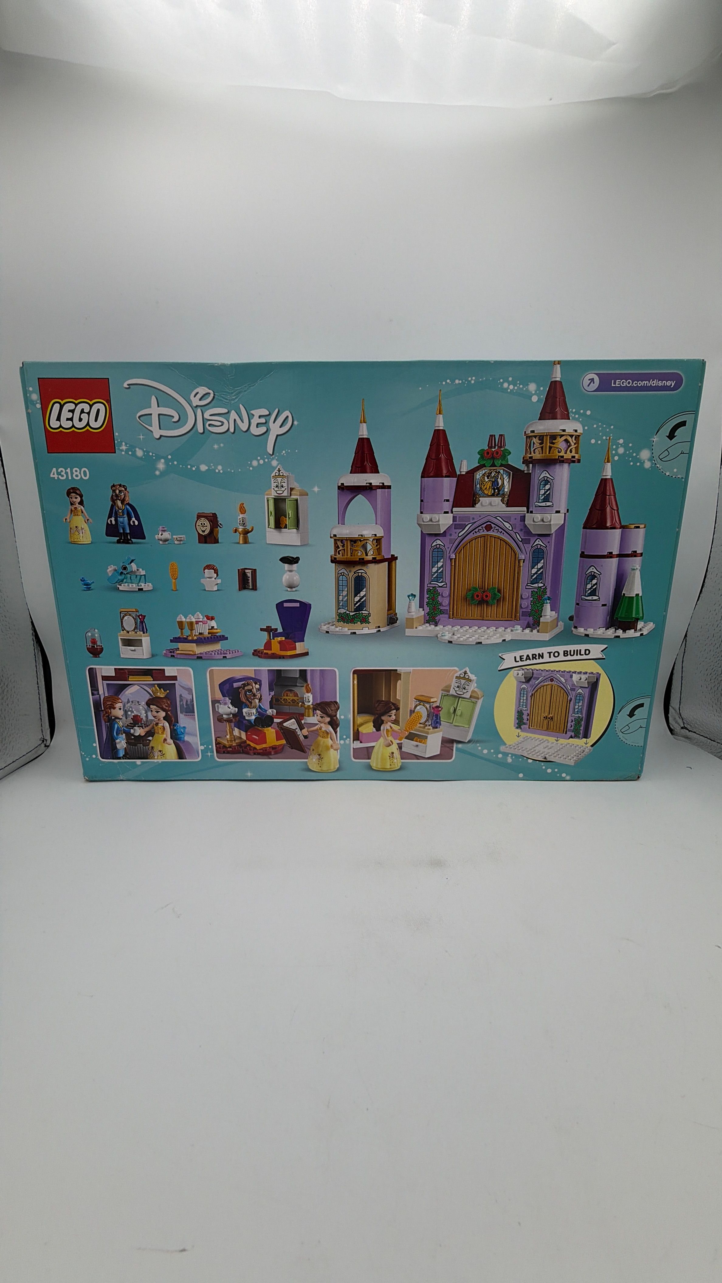 Lego 43180 Disney Belle’s Castle Winter Celebration view 2