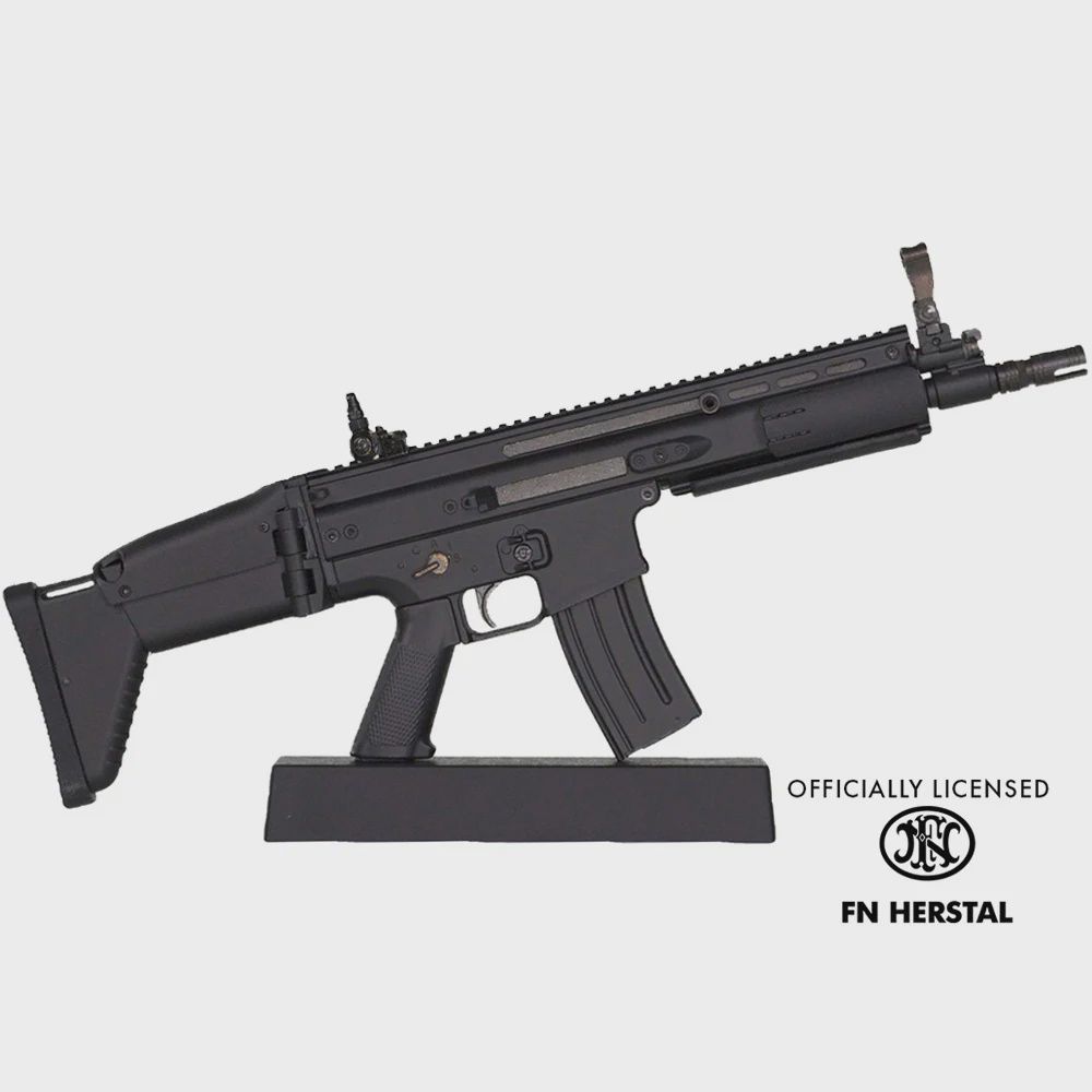 Goat Guns FN Scar Black 1:3 Scale Miniature Model
