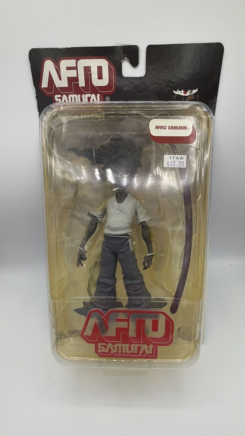 Funimation Afro Samurai Figure 2006 DC Unlimited Anime Box