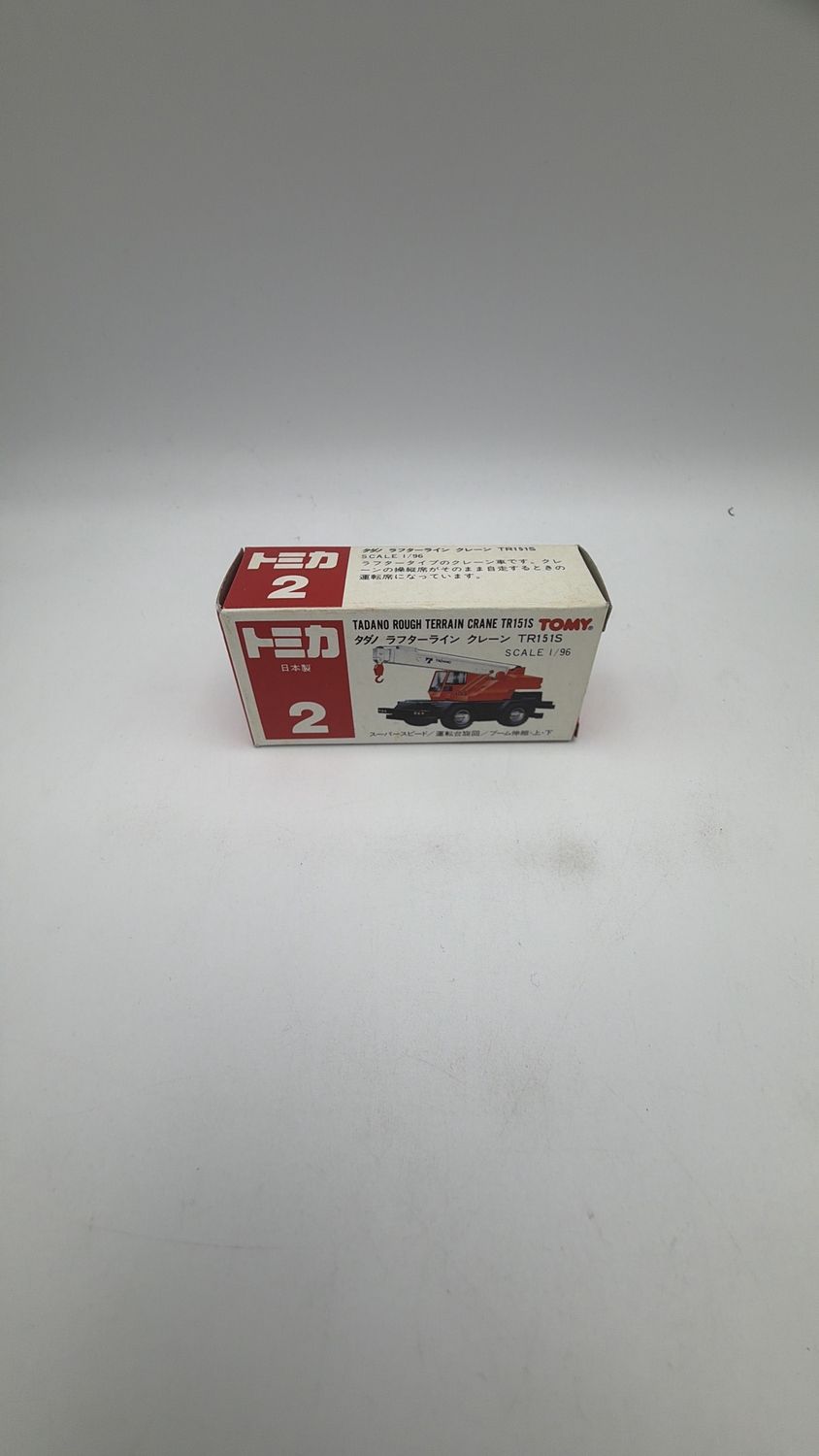 Tomica Tadano Rough Terrain Diecast Crane TR151S