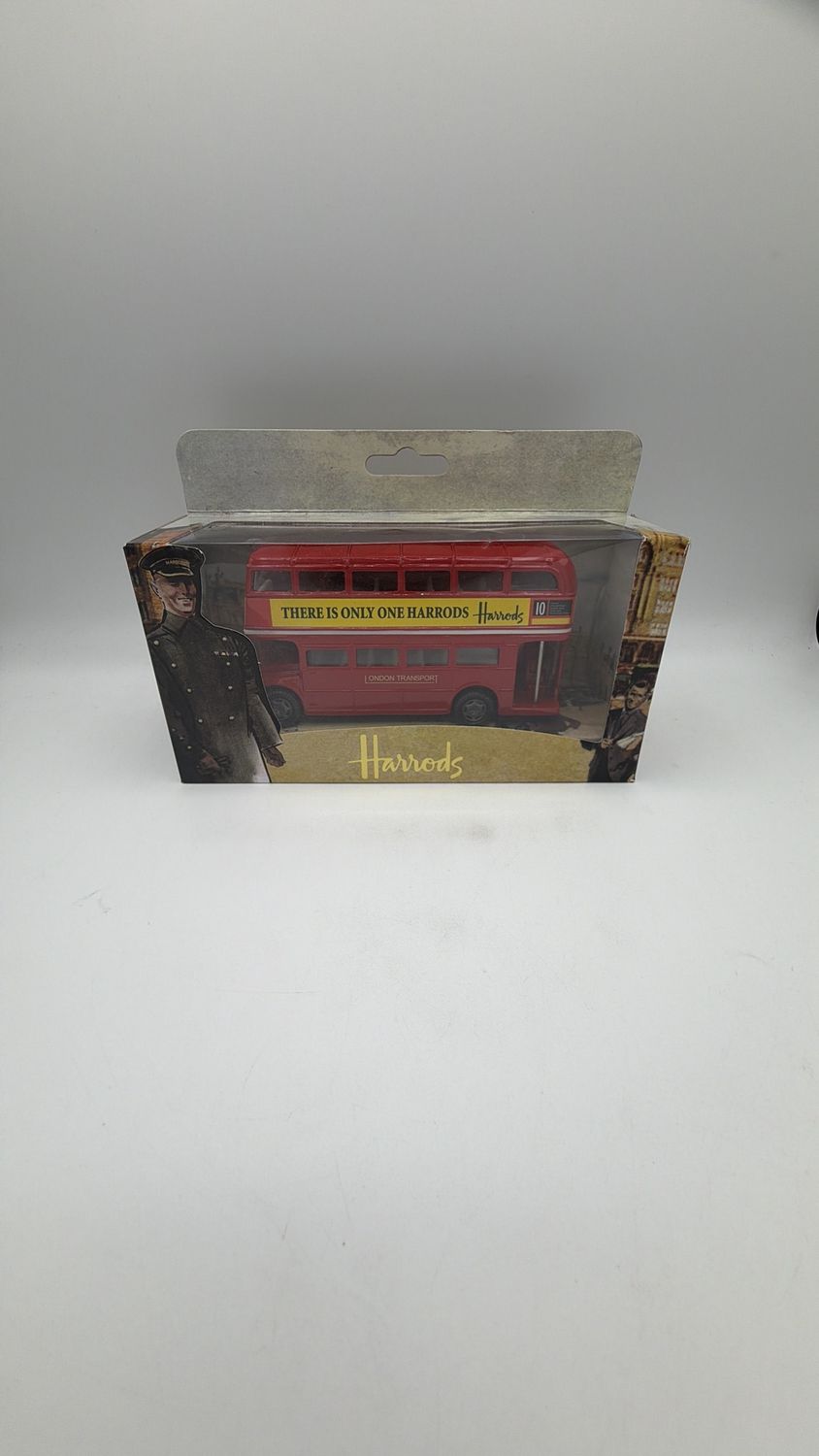 Richmond Toys Harrods Diecast Red Double Decker Bus