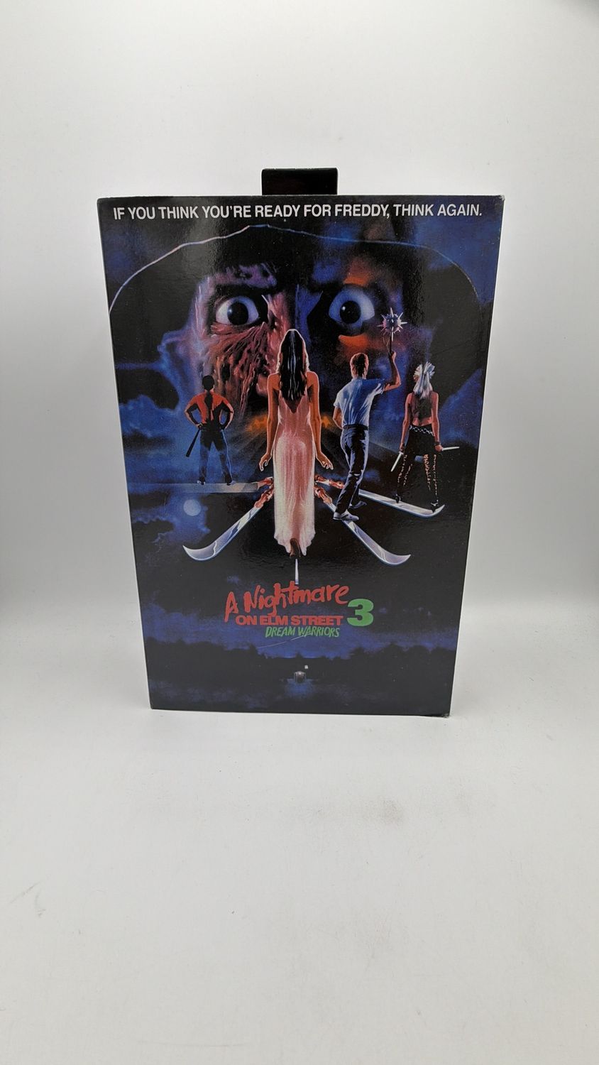 NECA A Nightmare On Elm Street 3: Dream Warriors Freddy Krueger Figure (used)