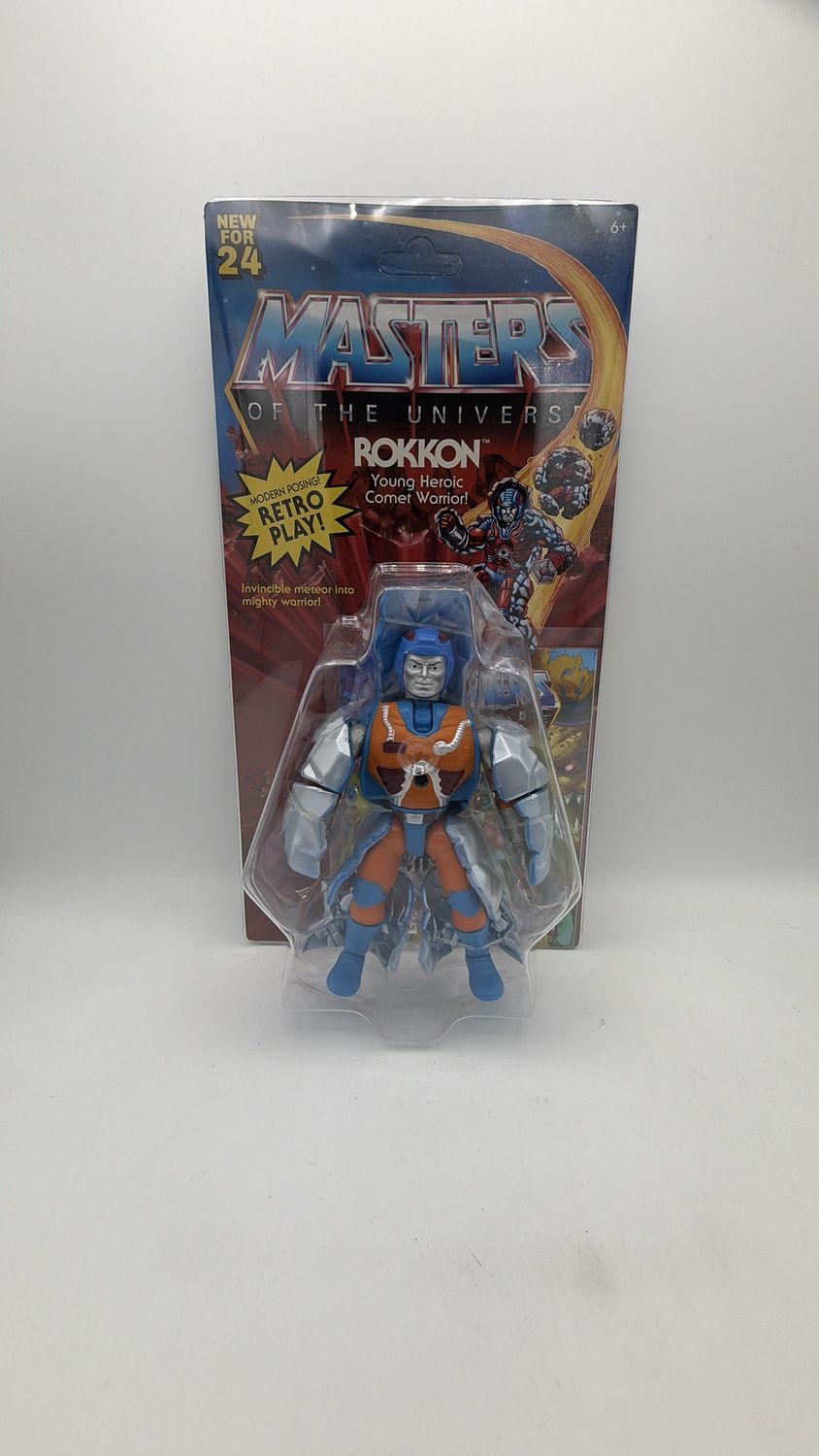 Mattel Masters of the Universe Rokkon Retro Play Figure 2024