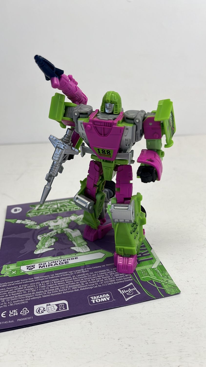Hasbro Transformers Legacy Evolution G2 Mirage Figure 2023 (used)