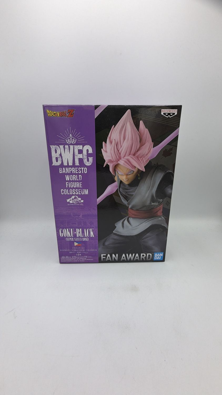 Bandai Dragon Ball Z Goku Black Banpresto World Figure Colosseum