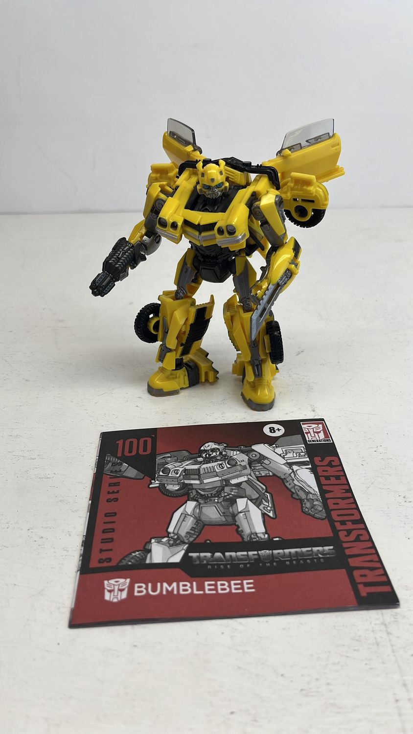 Hasbro Transformers Studio Series 100 Bumblebee Figure 2023 (used)