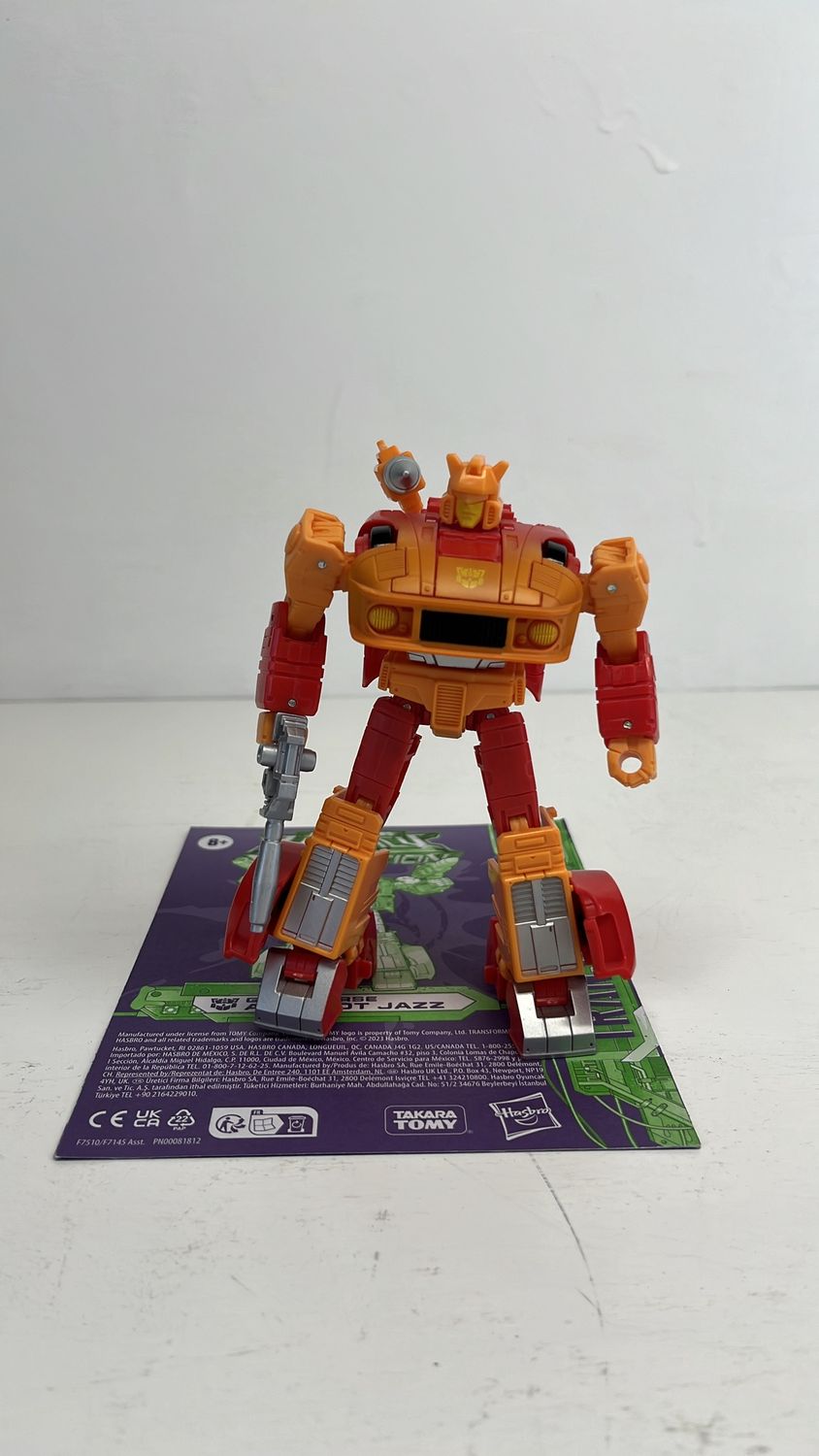 Hasbro Transformers Legacy Evolution G2 Jazz Figure 2023 (used)