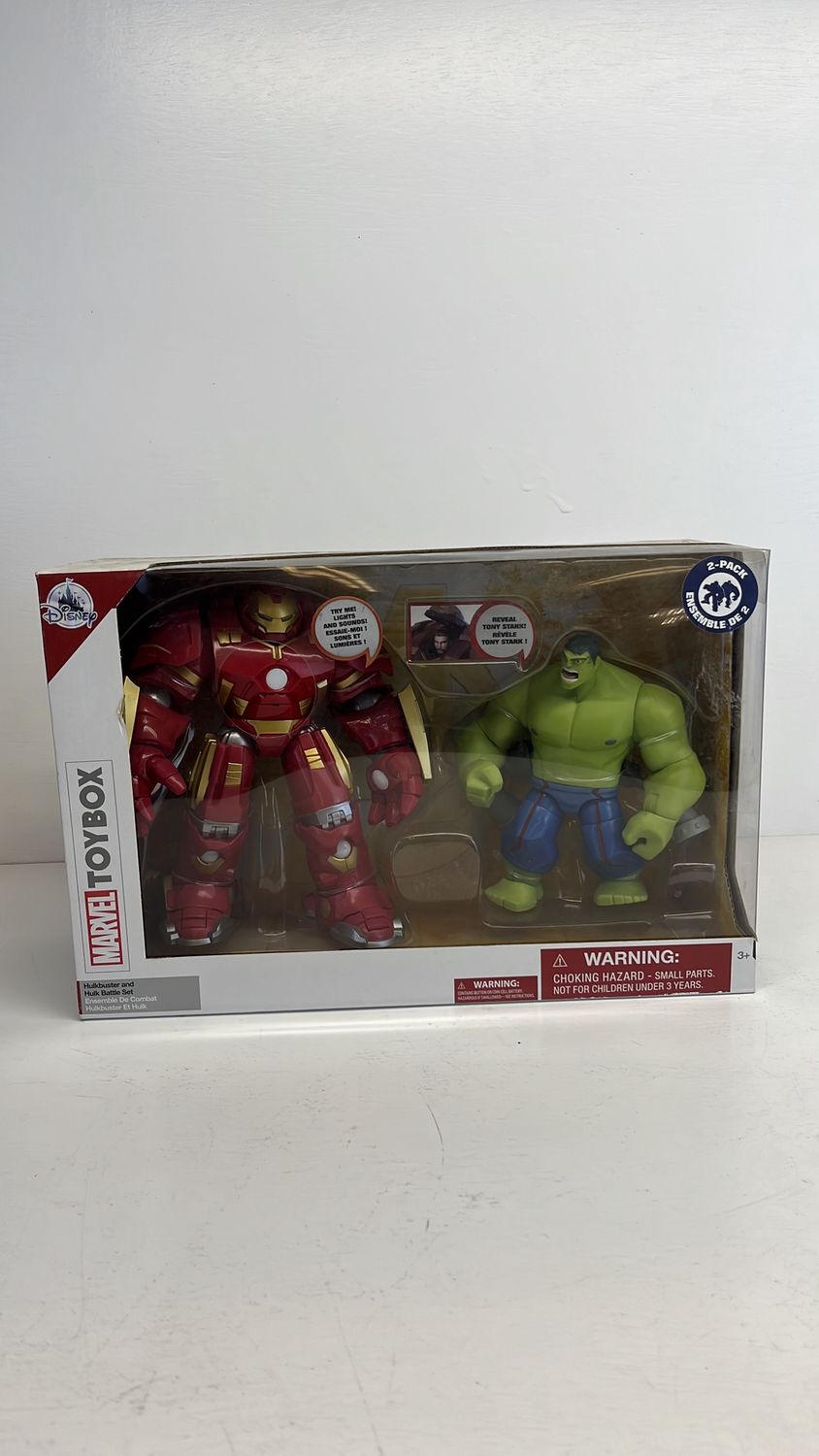 Marvel Toybox Hulkbuster and Hulk Battle Set Figures 2018