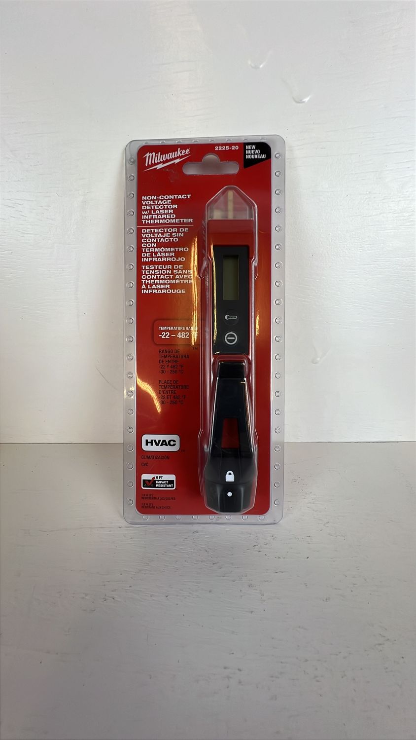 Milwaukee 2225-20 Non-Contact Voltage Detector w/ Laser Infrared Thermometer