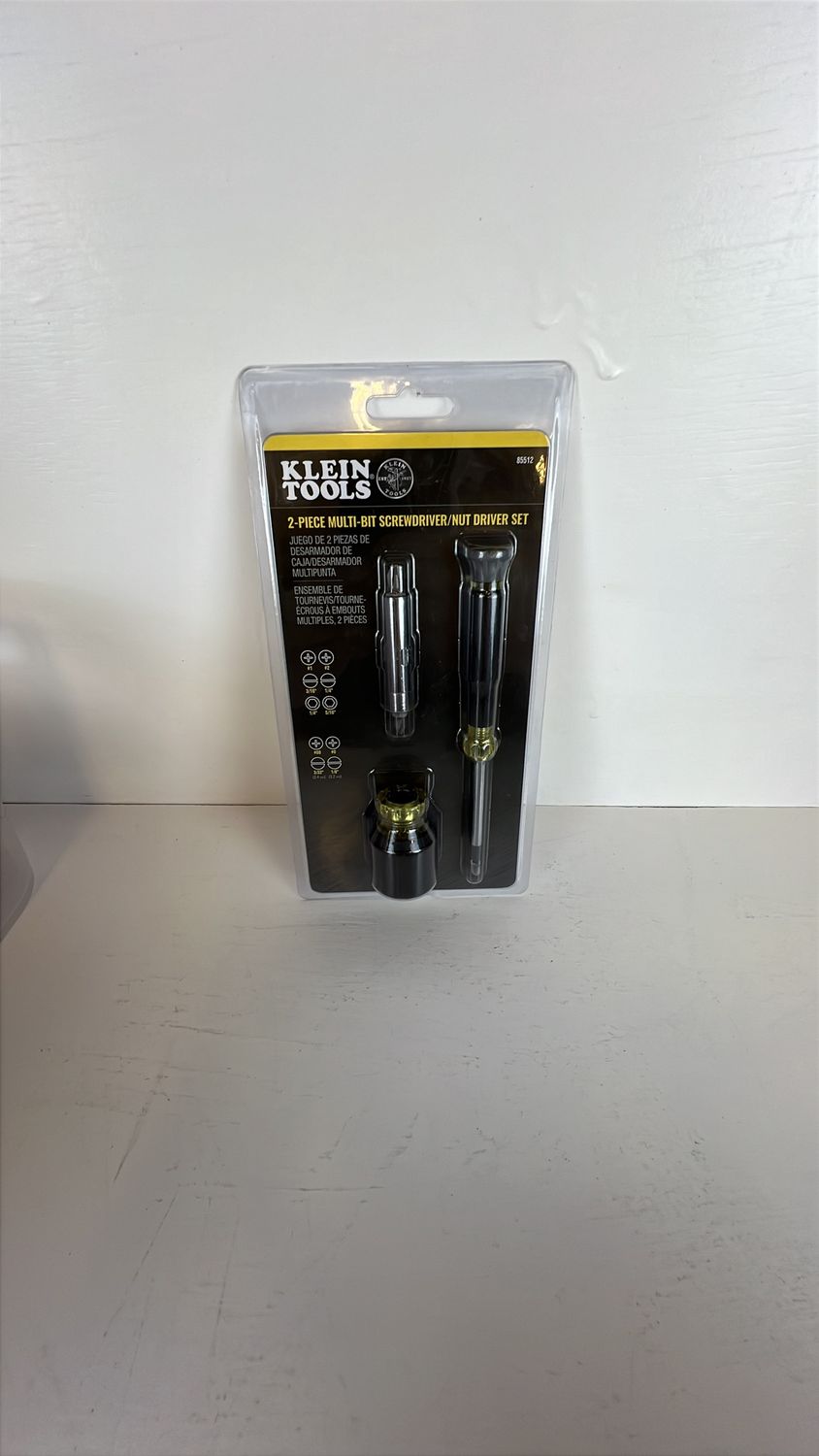 Klein Tools Adjustable Length Multi-Bit Screwdriver 2-Piece Set