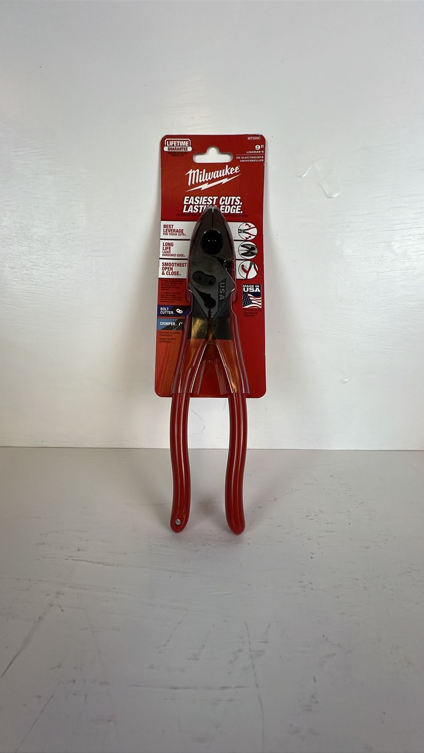 Milwaukee MT500C 9" Lineman's Pliers Crimper Bolt Cutter