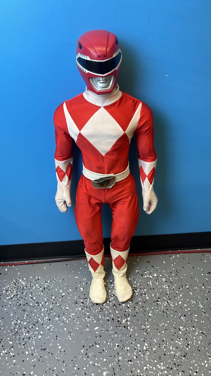 Mega Mighty Morphin Power Rangers Red Ranger 36” Figure 1994 (used)