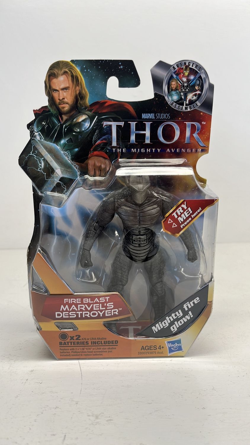 Hasbro Thor Fire Blast Destroyer Figure 2010