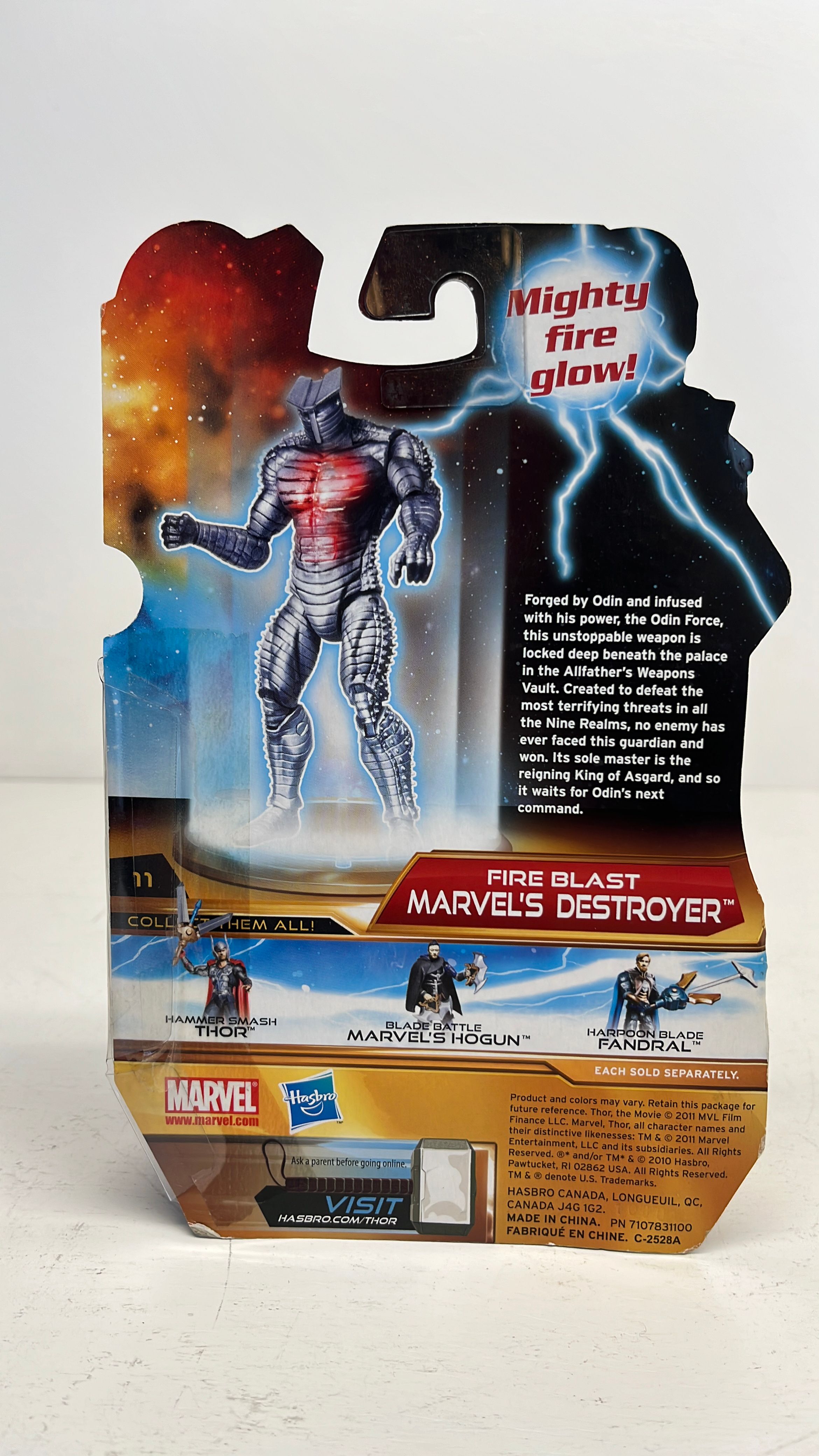 Hasbro Thor Fire Blast Destroyer Figure 2010 view 3