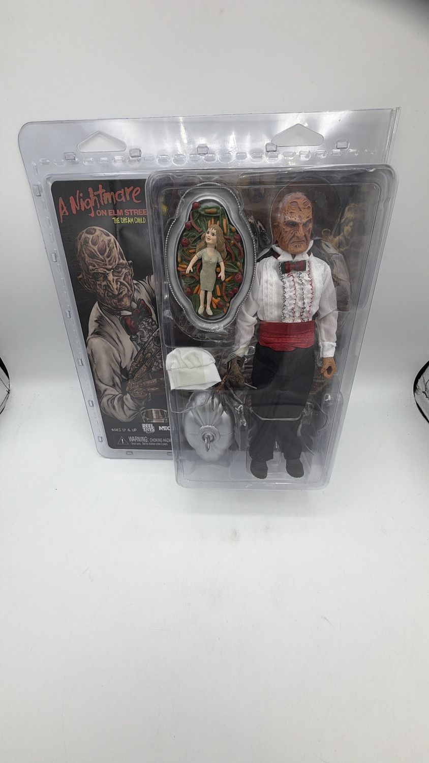 NECA Reel Toys A Nightmare on Elm Street 5 The Dream Child Chef Figure