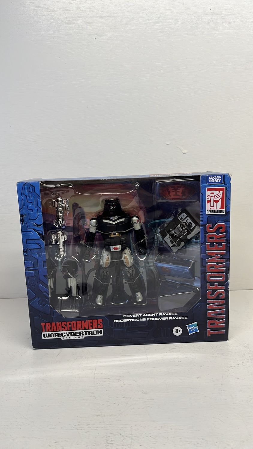 Hasbro Transformers Generations WFC Covert Agent Ravage &amp; Deceptions Forever Ravage Figure 2021