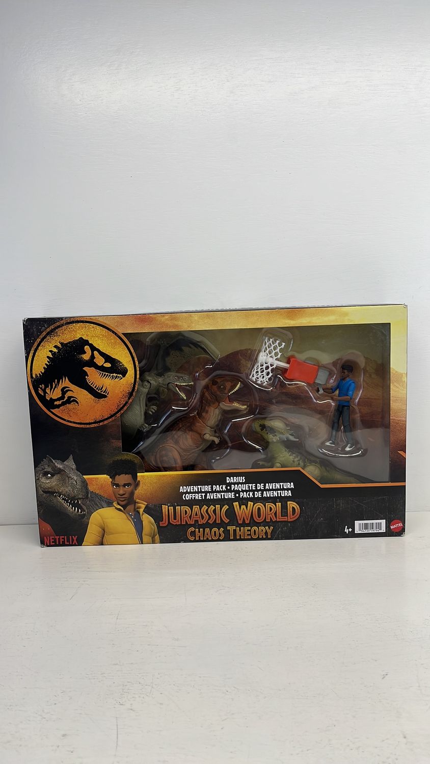 Mattel Jurassic World Chaos Theory Darius Adventure Pack 2023