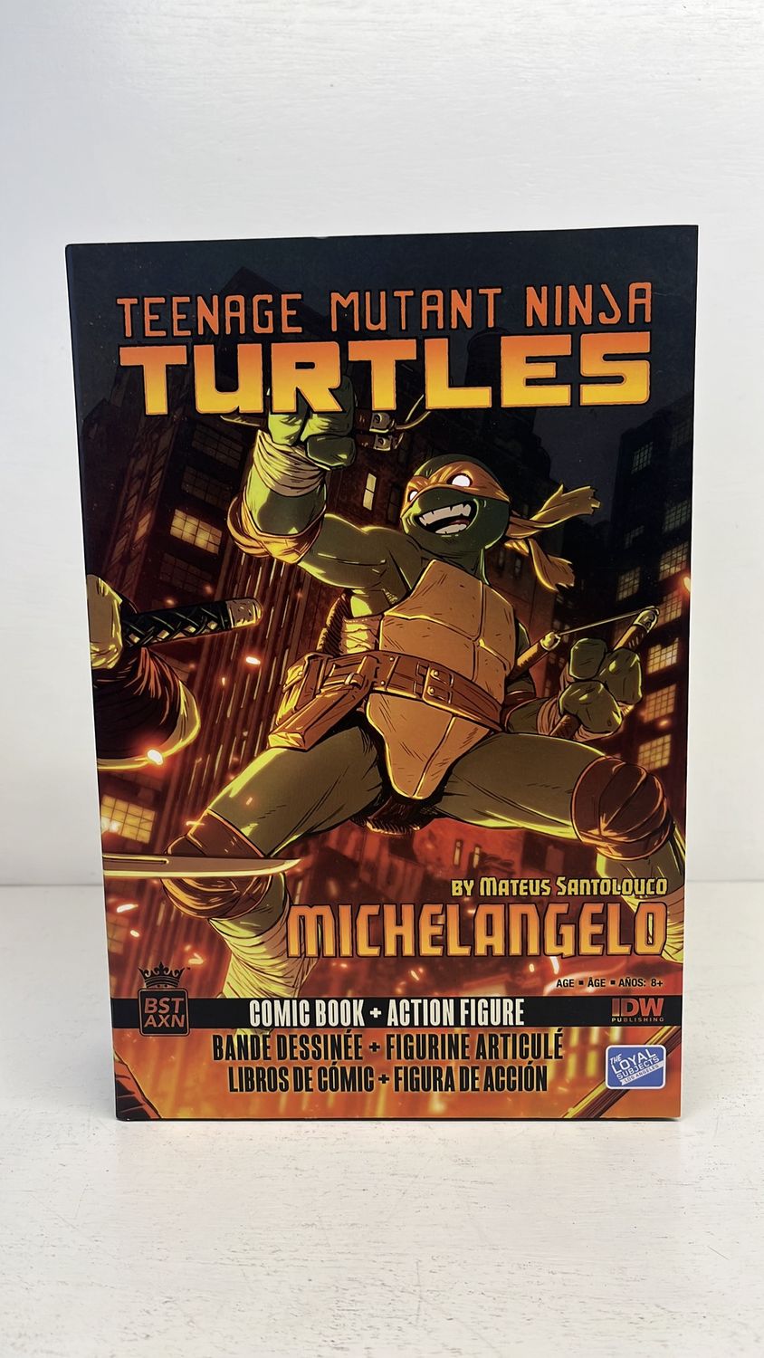 Loyal Subjects Teenage Mutant Ninja Turtles Michelangelo Figure 2024