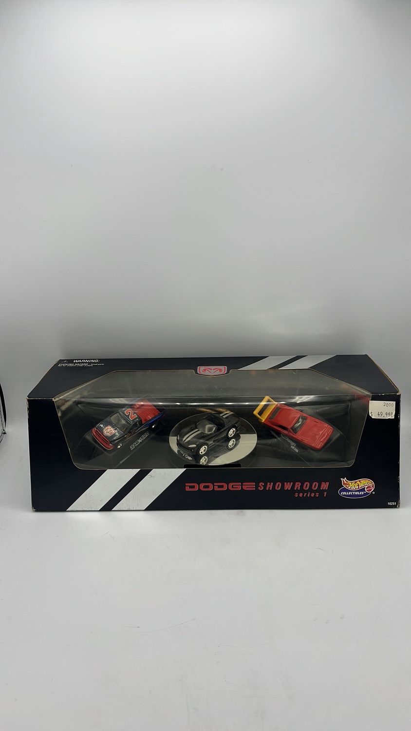 Mattel Hot Wheels Dodge Showroom Series 1 Vintage Diecast Car Set 1996