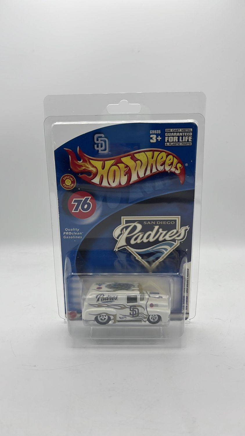 Mattel Hot Wheels San Diego Padres ‘56 Ford Diecast Car 2004