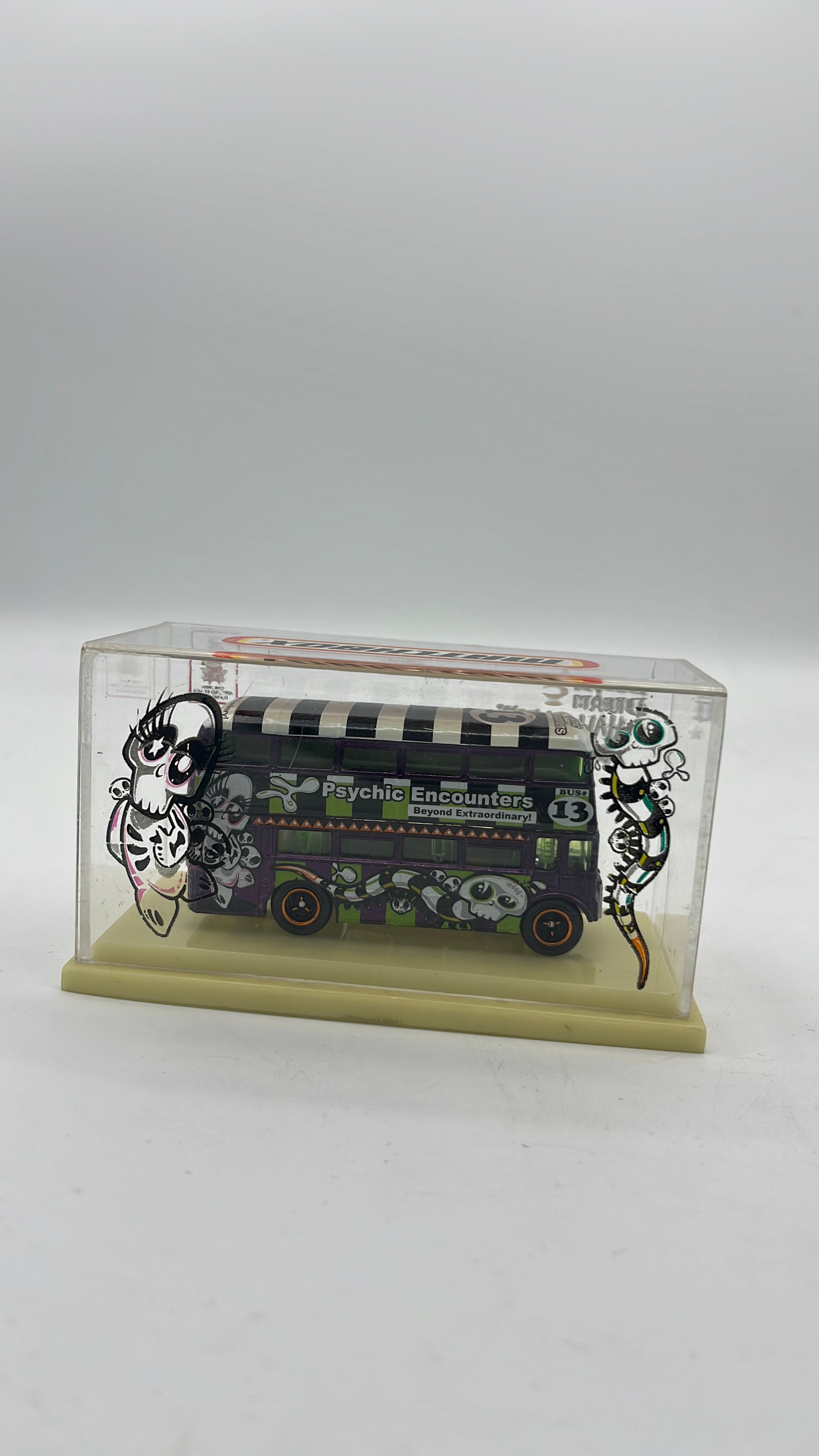 Mattel Matchbox Dream Halloween 2008 Double DecyBus Diecast Car (used) view 4