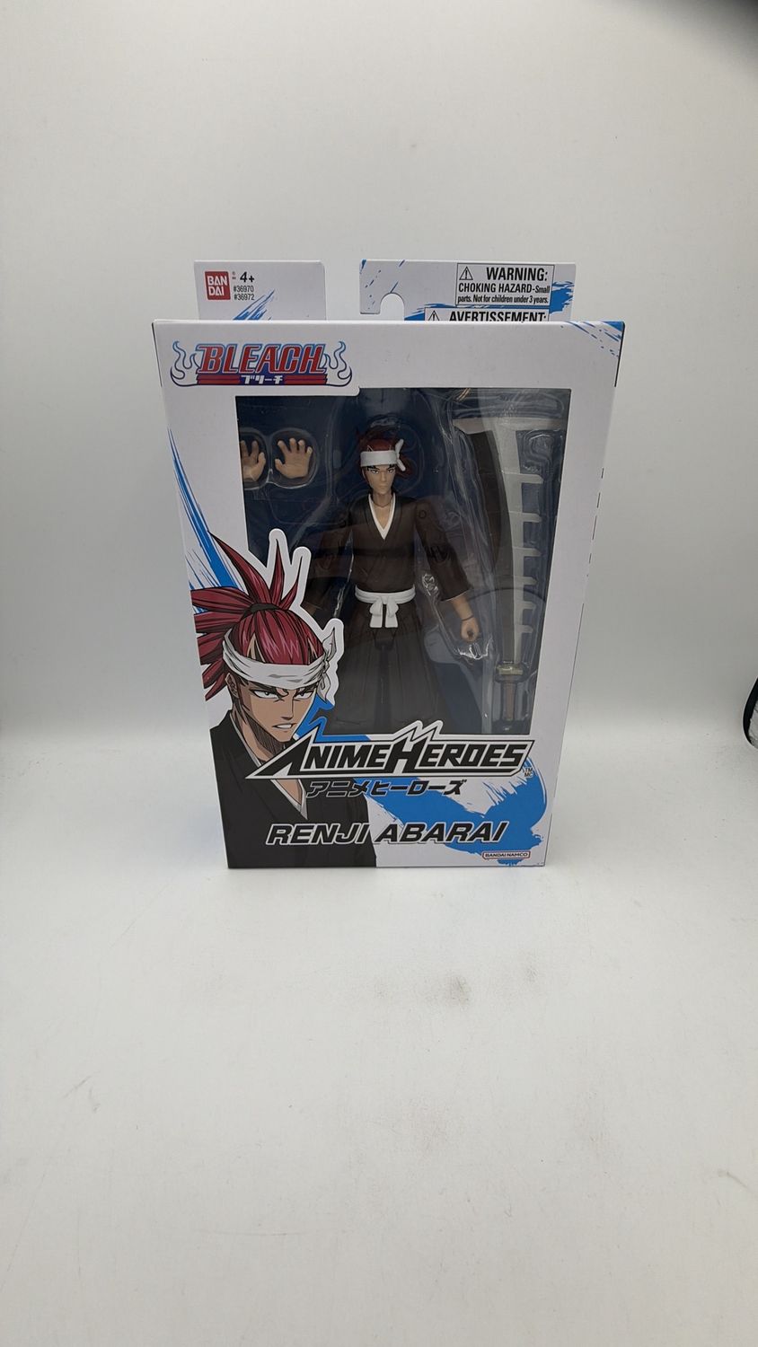 Bandai Namco Bleach Anime Heroes Reno Abarai Figure