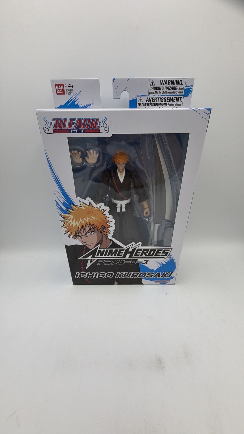 Bandai Namco Bleach Anime Heroes Figure Ichigo Kurosaki