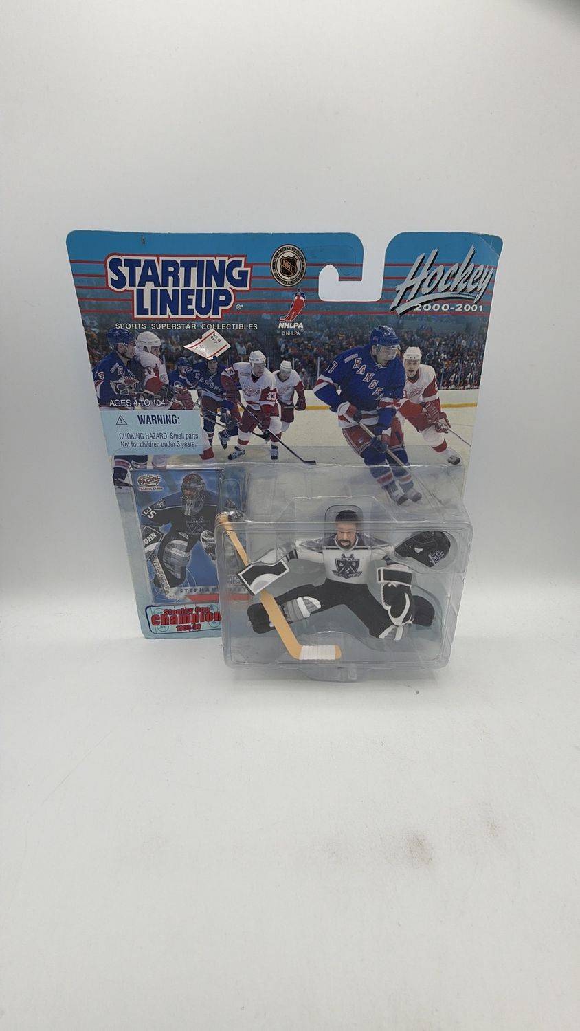 Hasbro Vintage Stephane Fiset Figure #35 Los Angeles Kings Starting Lineup 1995-1996 Figure