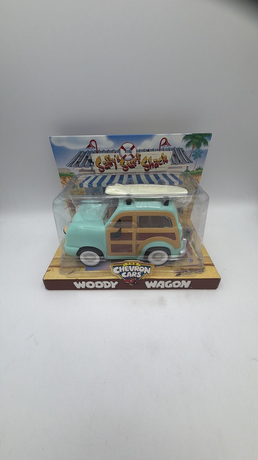 Chevron Cars Woody Wagon Moveable Parts 1999