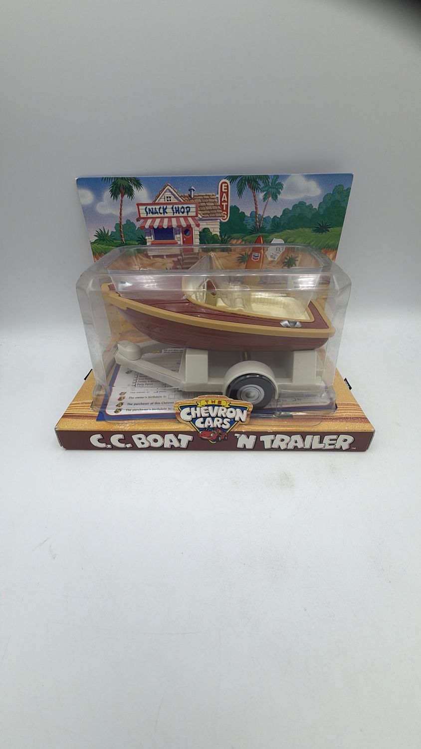 Chevron Cars C.C. Boat N’ Trailer Moveable Parts 1999