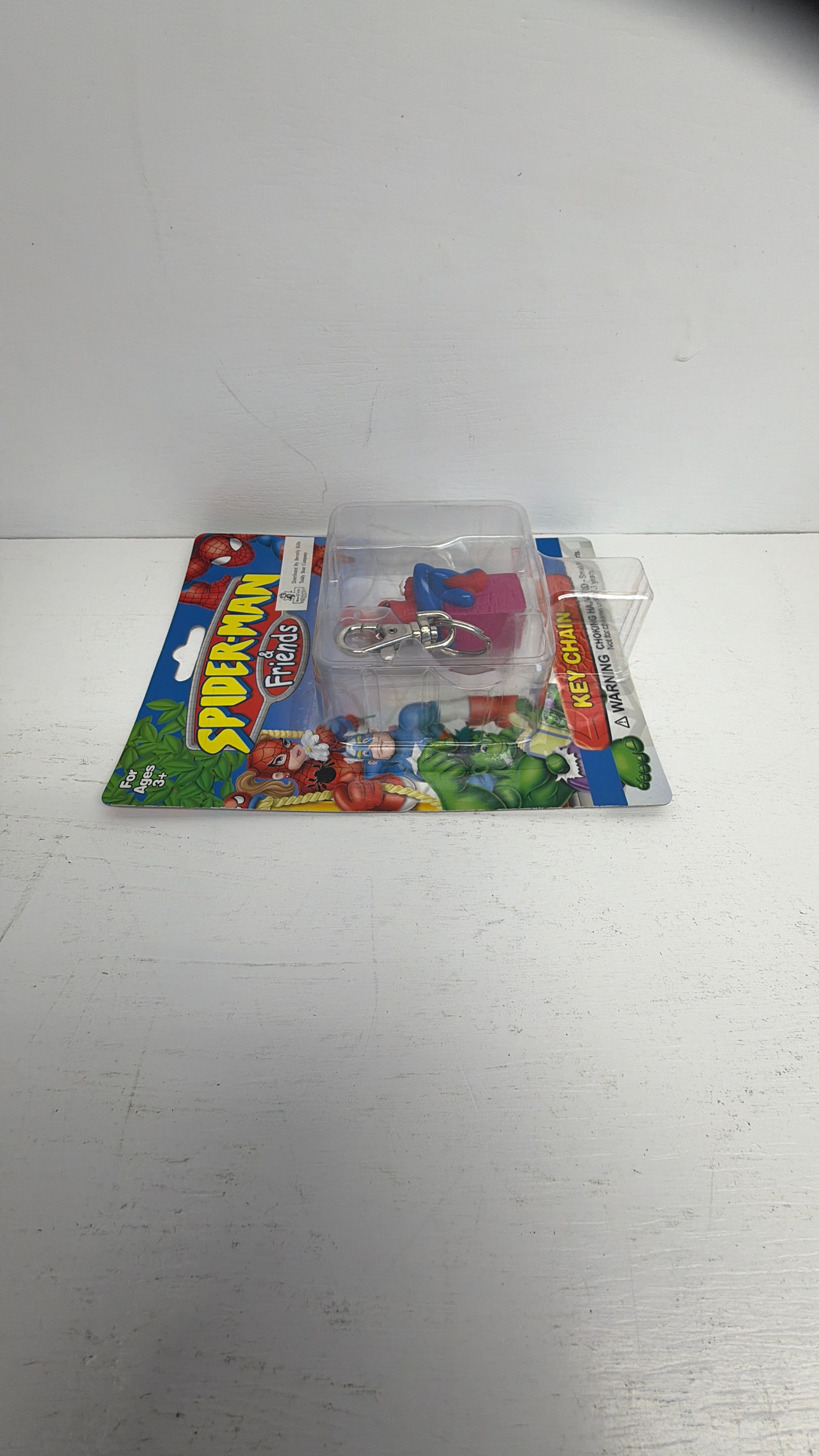 Playfully Yours Marvel Spider-Man & Friends Keychain Lot of 5 2002 view 2