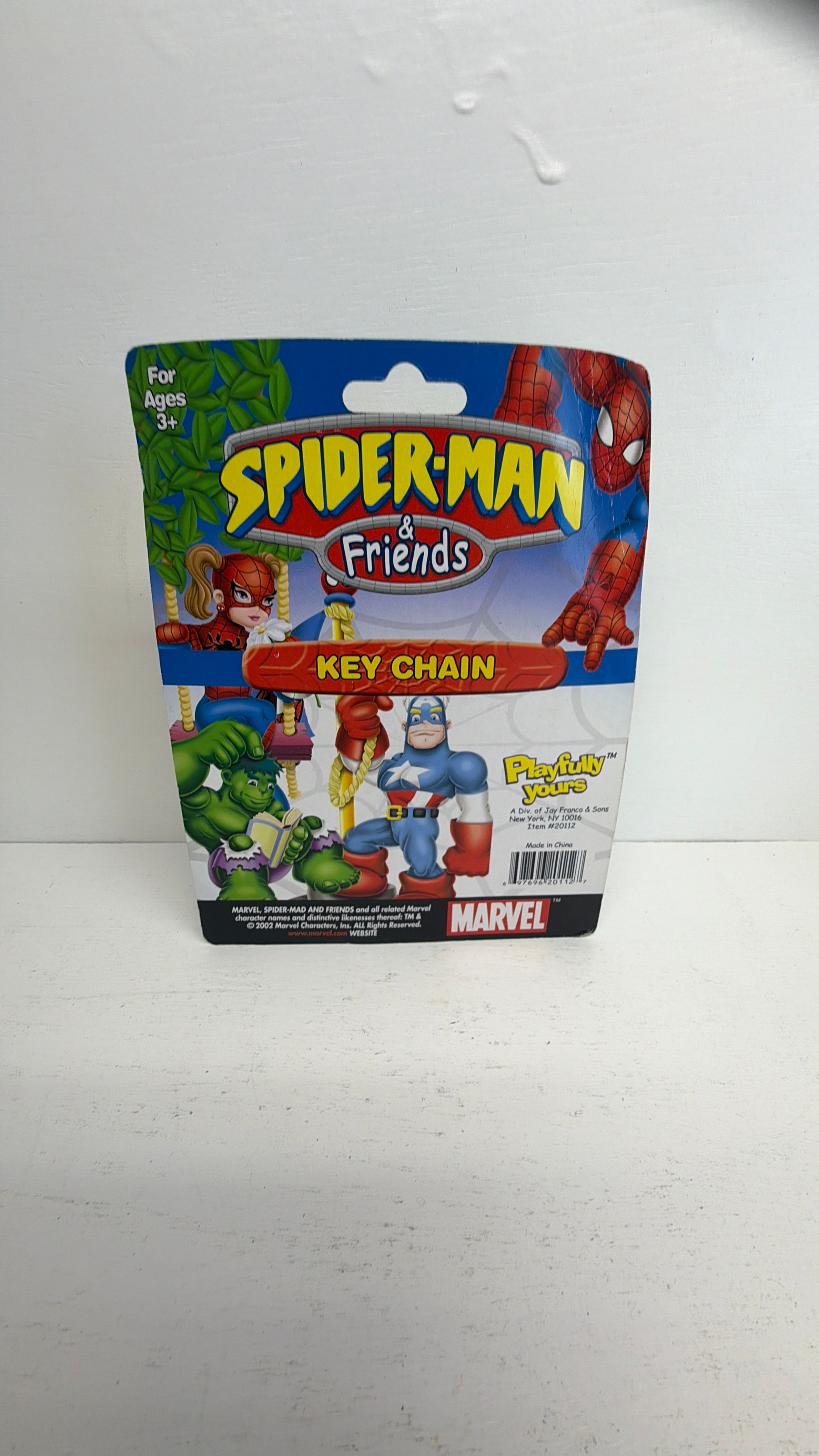 Playfully Yours Marvel Spider-Man & Friends Keychain Lot of 5 2002 view 7