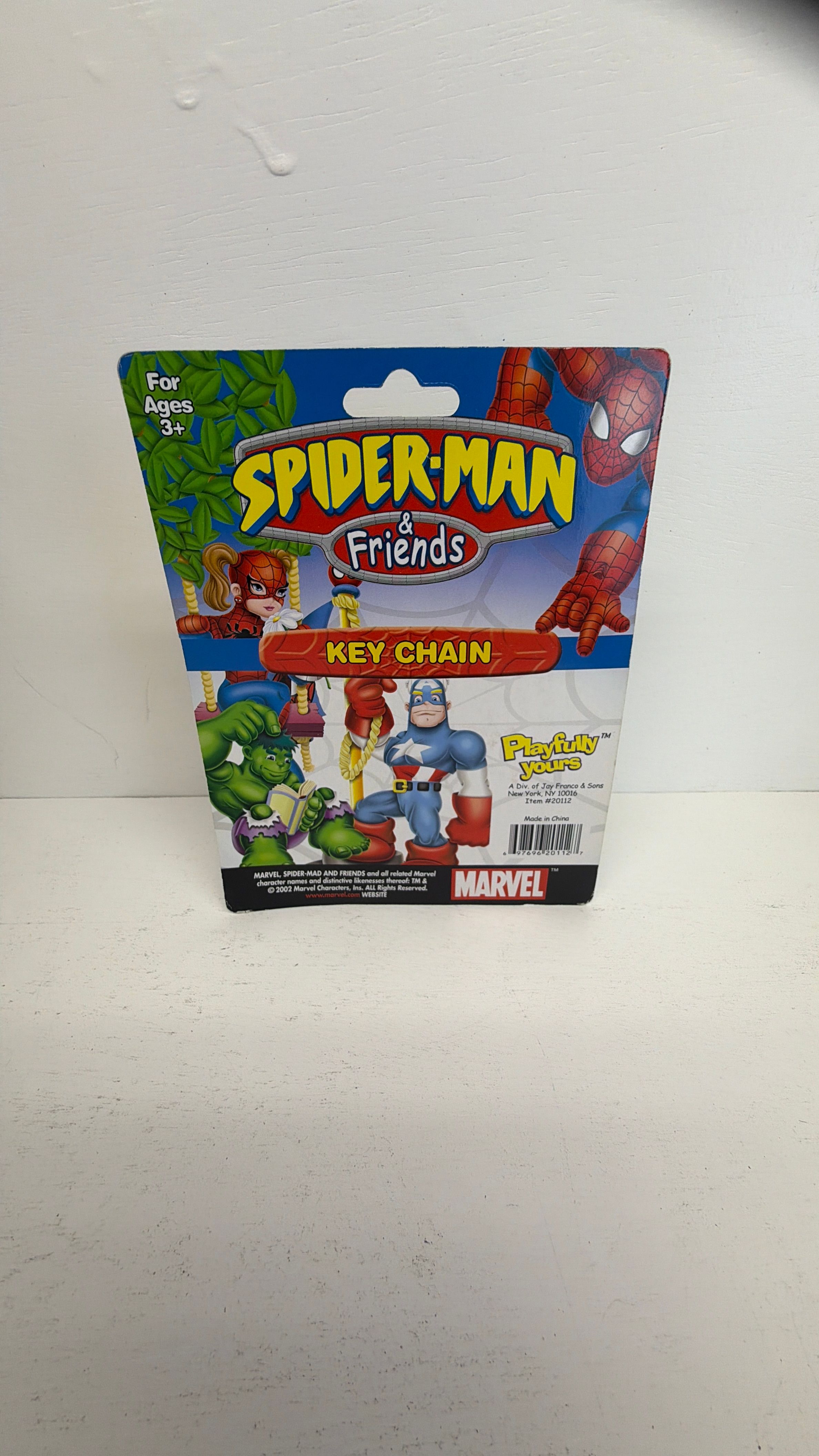 Playfully Yours Marvel Spider-Man & Friends Keychain Lot of 5 2002 view 17