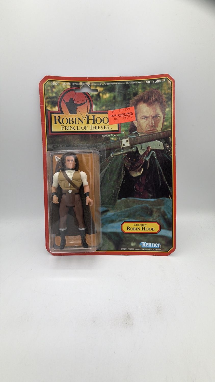Kenner 1991 Vintage Robin Hood CROSSBOW ROBIN Figure