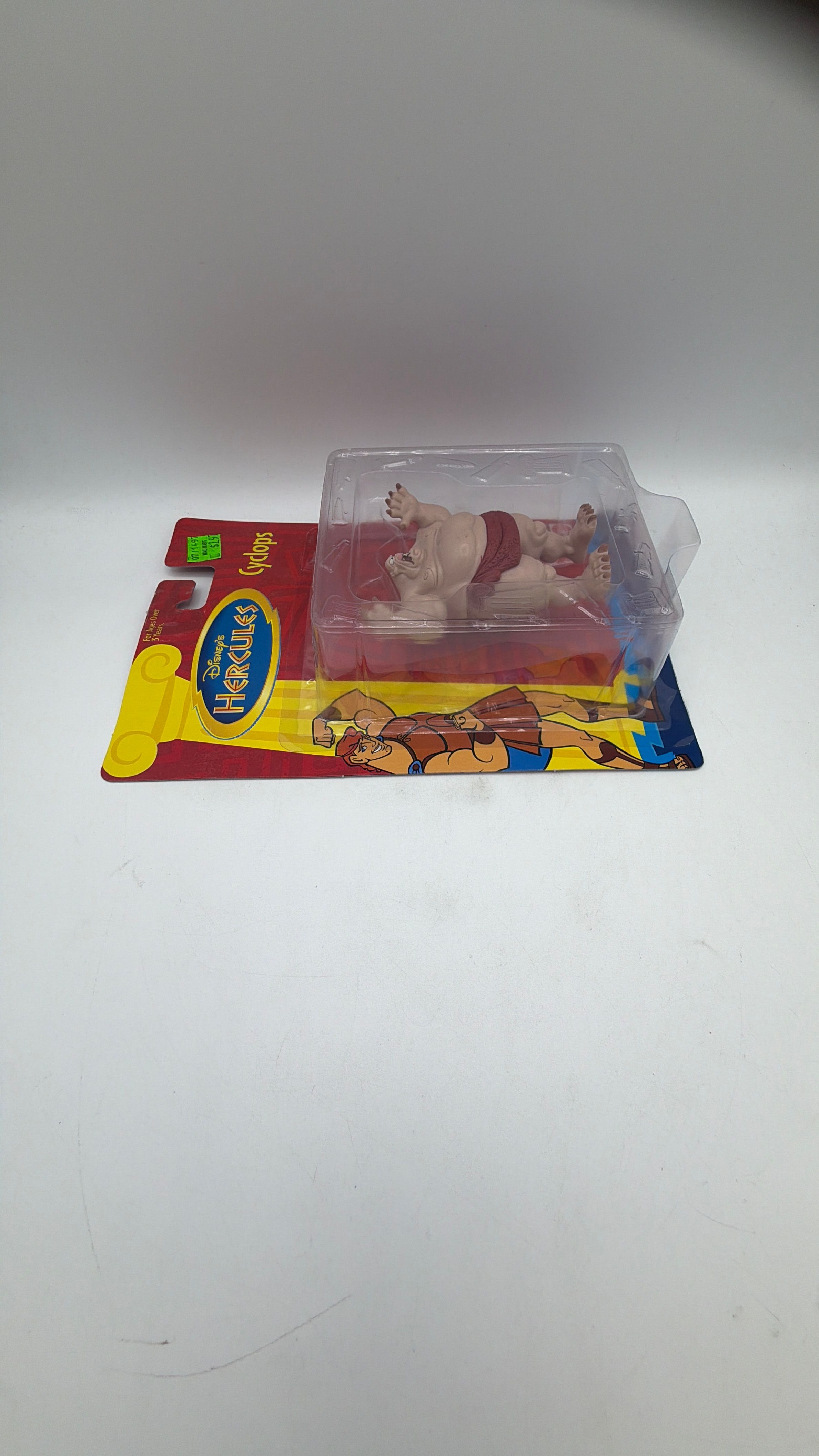 Vintage 1991 Mattel Disney Hercules Cyclops Figure view 2