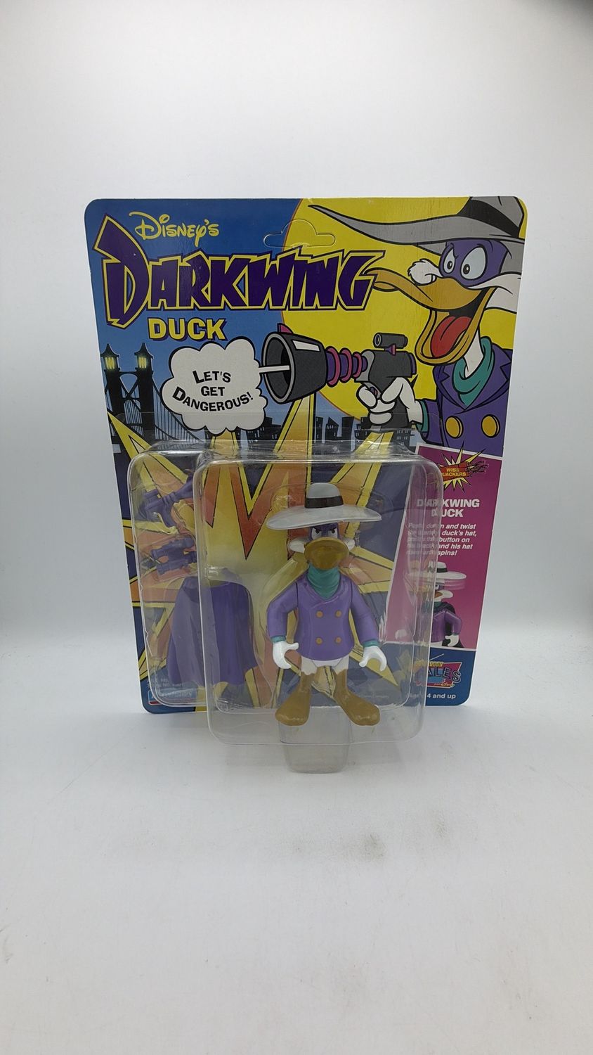 1992 Playmates Toys Disney's Darkwing Duck Darkwing Duck Figure