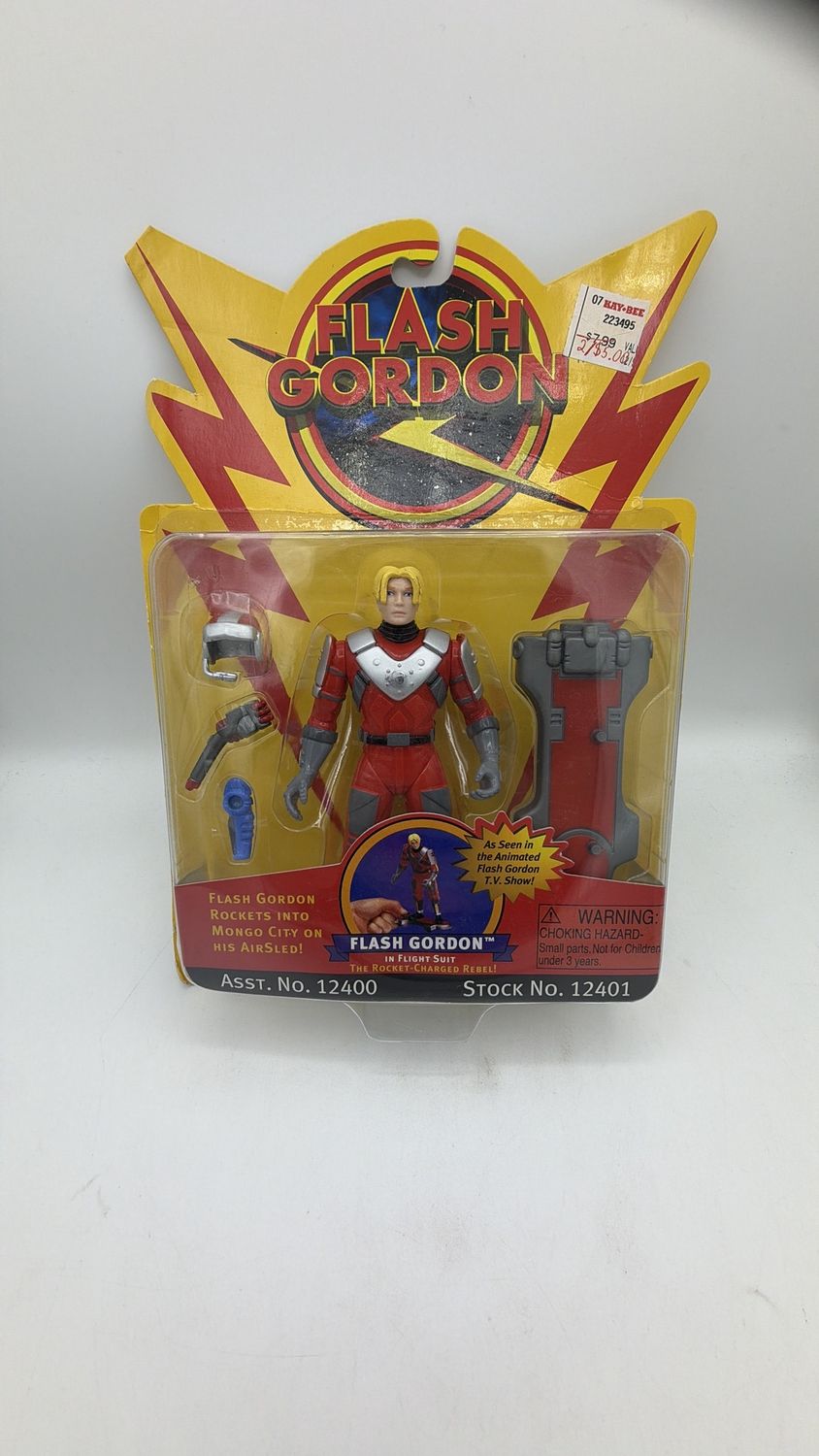 Vintage Playmates Flash Gordon in flight suit Action Figure 1996